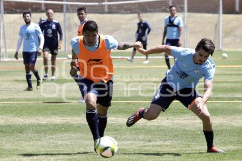 CLUB PUEBLA . ENTRENAMIENTO