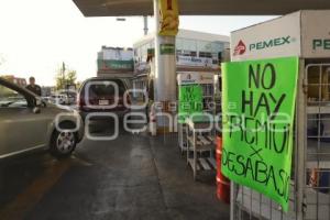 ECONOMÍA . DESABASTO GASOLINA