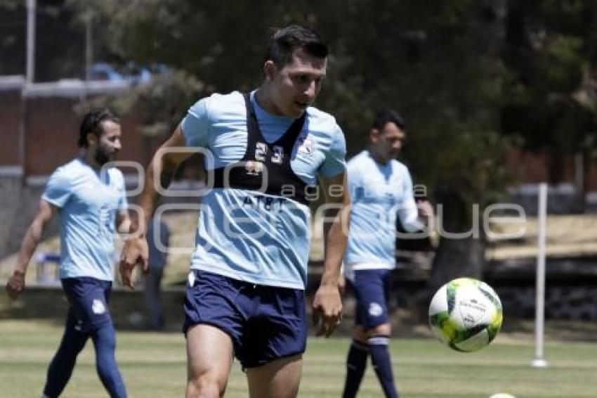 CLUB PUEBLA . ENTRENAMIENTO