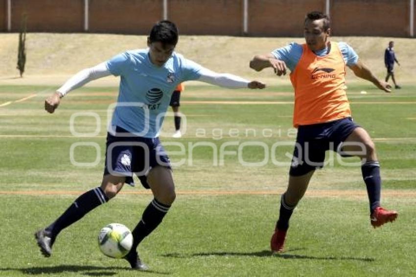 CLUB PUEBLA . ENTRENAMIENTO