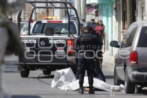 SAN MARTÍN TEXMELUCAN . BALACERA