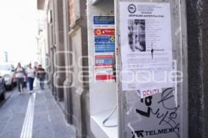 PUBLICIDAD . POSTES - CASETAS