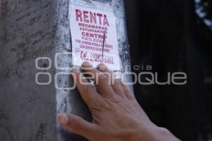 PUBLICIDAD . POSTES - CASETAS