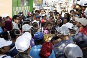 MANIFESTACIÓN VENDEDORES LA MARGARITA