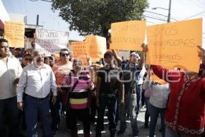 MANIFESTACIÓN VENDEDORES LA MARGARITA