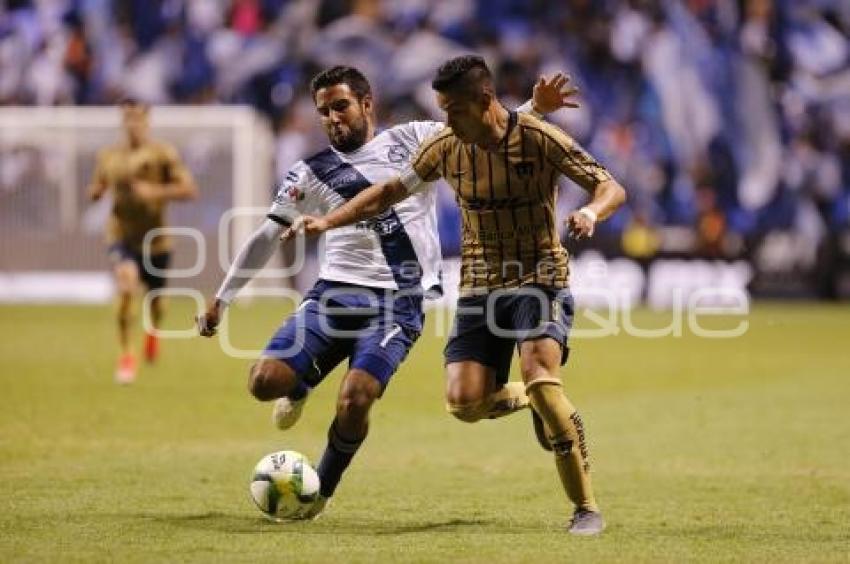 FÚTBOL . CLUB PUEBLA VS PUMAS