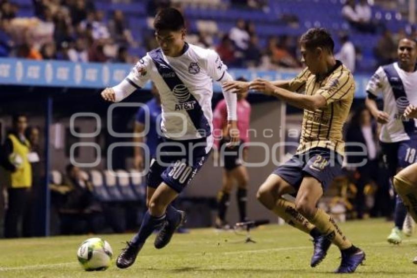 FÚTBOL . CLUB PUEBLA VS PUMAS