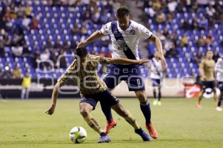 FÚTBOL . CLUB PUEBLA VS PUMAS