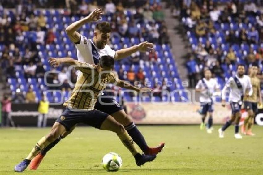 FÚTBOL . CLUB PUEBLA VS PUMAS