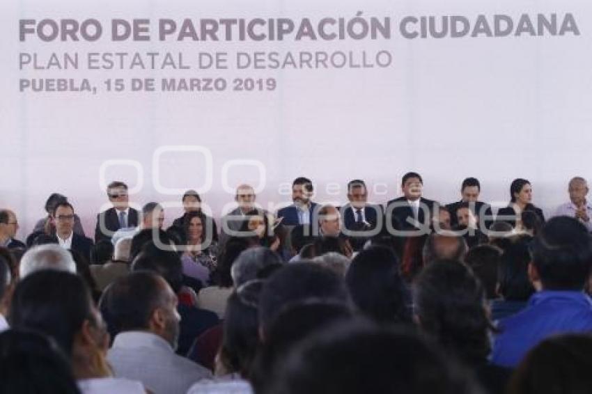 FORO DE PARTICIPACIÓN CIUDADANA