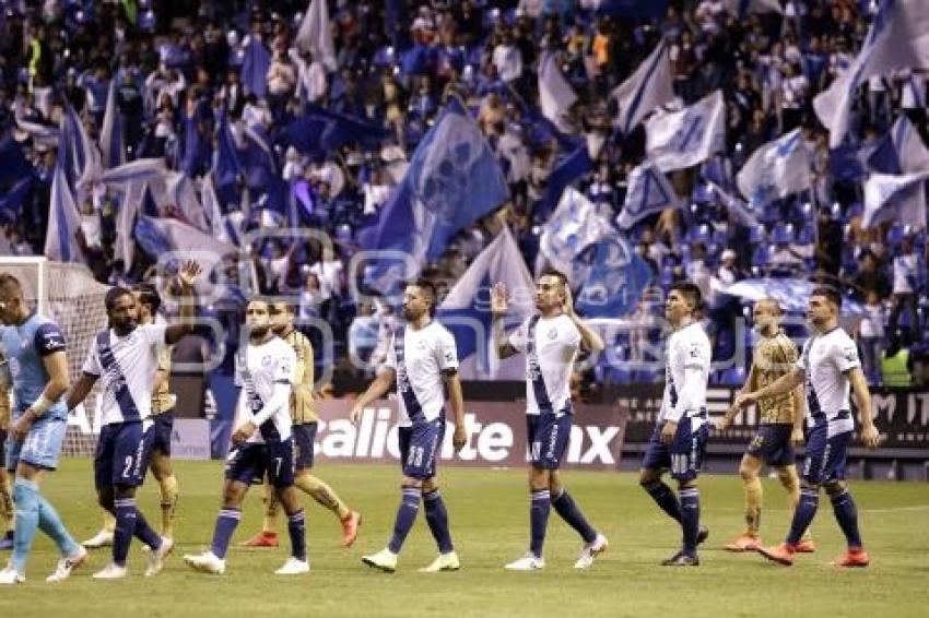 FÚTBOL . CLUB PUEBLA VS PUMAS