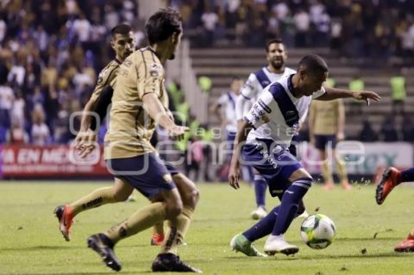 FÚTBOL . CLUB PUEBLA VS PUMAS