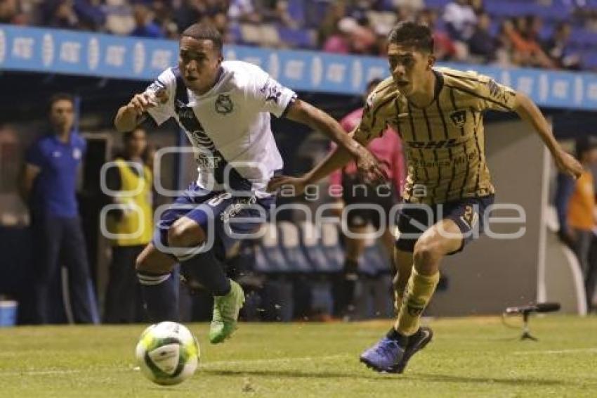 FÚTBOL . CLUB PUEBLA VS PUMAS