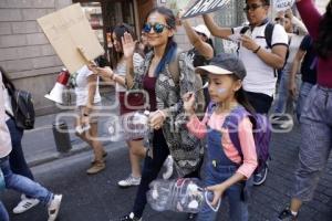 MANIFESTACIÓN CONTRA CAMBIO CLIMÁTICO