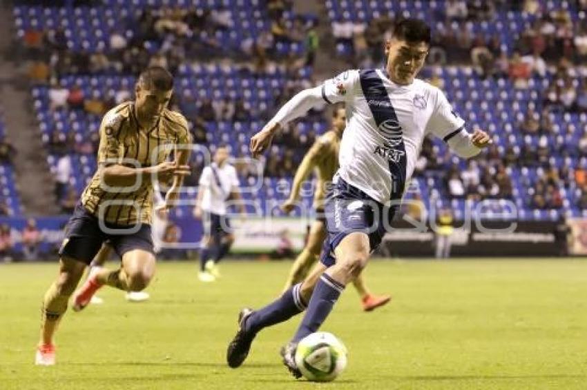 FÚTBOL . CLUB PUEBLA VS PUMAS