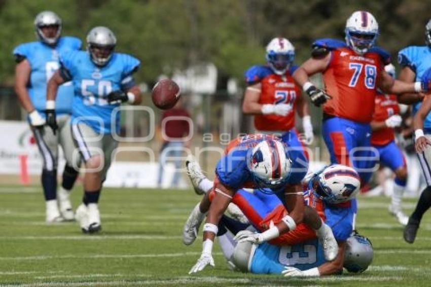 FUTBOL AMERICANO . ARTILLEROS VS OSOS