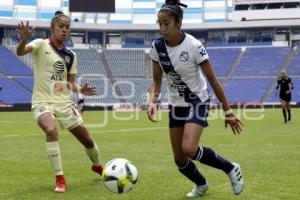 FUTBOL FEMENIL . CLUB PUEBLA VS AMERICA