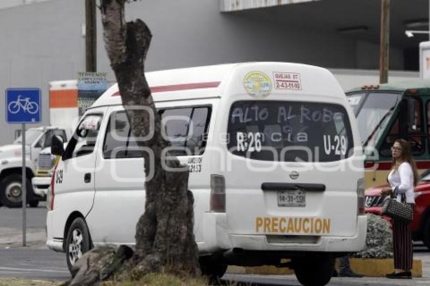 TRANSPORTE . INSEGURIDAD