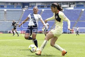 FUTBOL FEMENIL . CLUB PUEBLA VS AMERICA