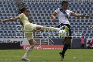 FUTBOL FEMENIL . CLUB PUEBLA VS AMERICA