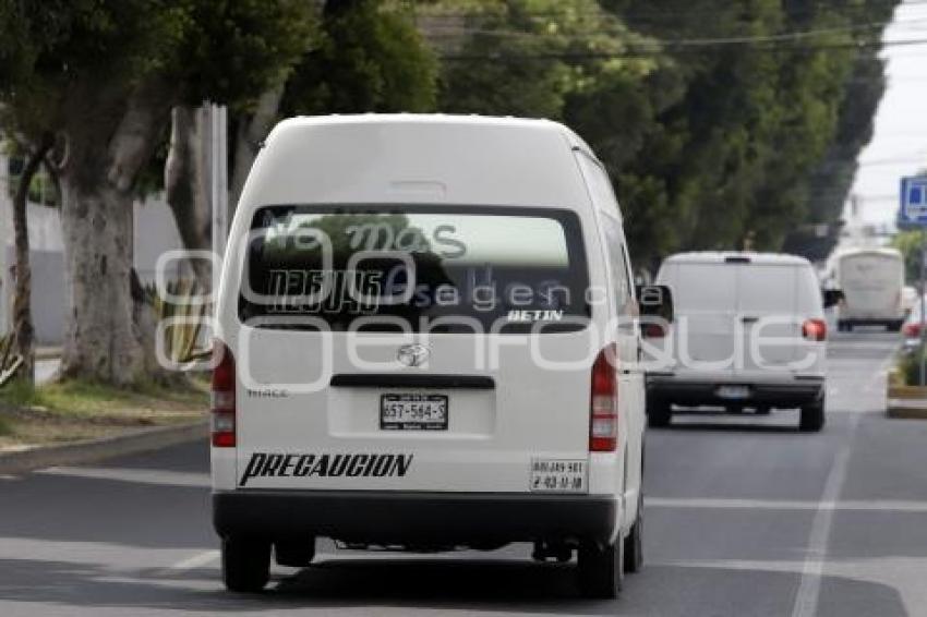 TRANSPORTE . INSEGURIDAD