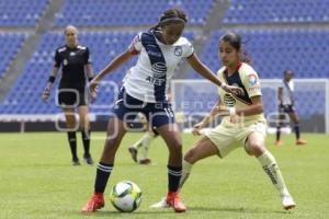 FUTBOL FEMENIL . CLUB PUEBLA VS AMERICA