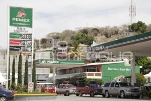 PRECIO GASOLINA . ACATLÁN