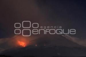 EXPLOSIÓN . VOLCÁN POPOCATEPETL