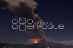 EXPLOSIÓN . VOLCÁN POPOCATEPETL