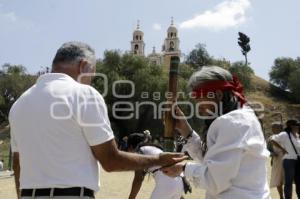 EQUINOCCIO DE PRIMAVERA . PIRÁMIDE DE CHOLULA