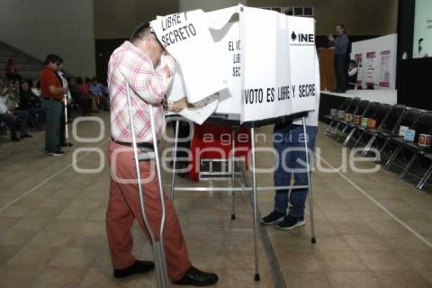 INE . SIMULACRO ELECCIONES