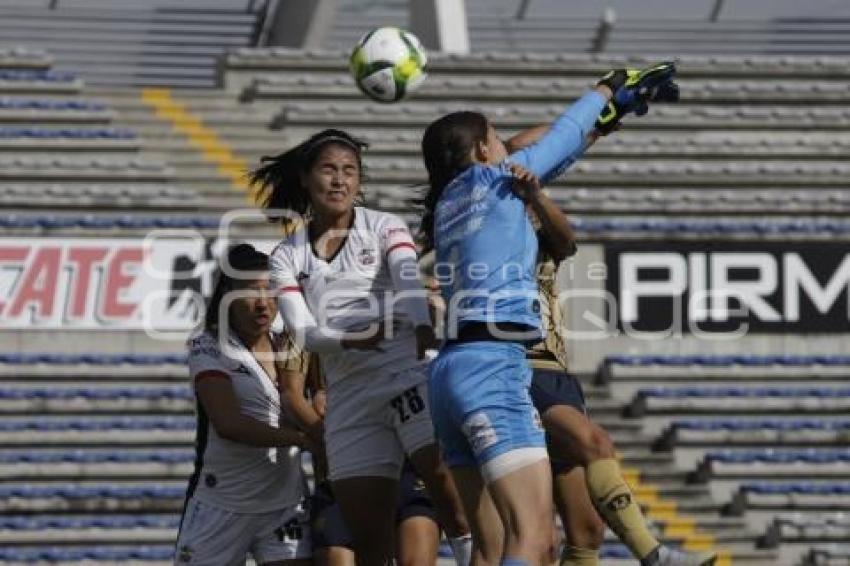 FUTBOL FEMENIL . LOBOS BUAP VS PUMAS