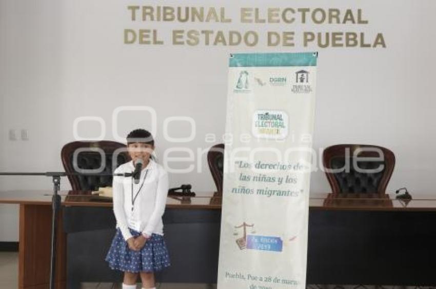 TRIBUNAL ELECTORAL INFANTIL