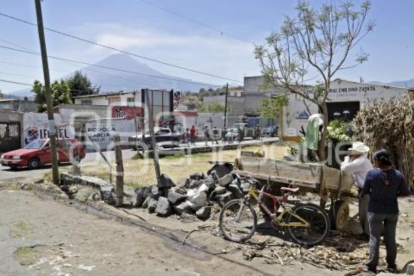 VOLCÁN POPOCATÉPETL . CAMBIO DE FASE