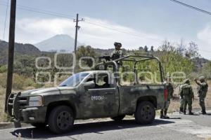 VOLCÁN POPOCATÉPETL . CAMBIO DE FASE