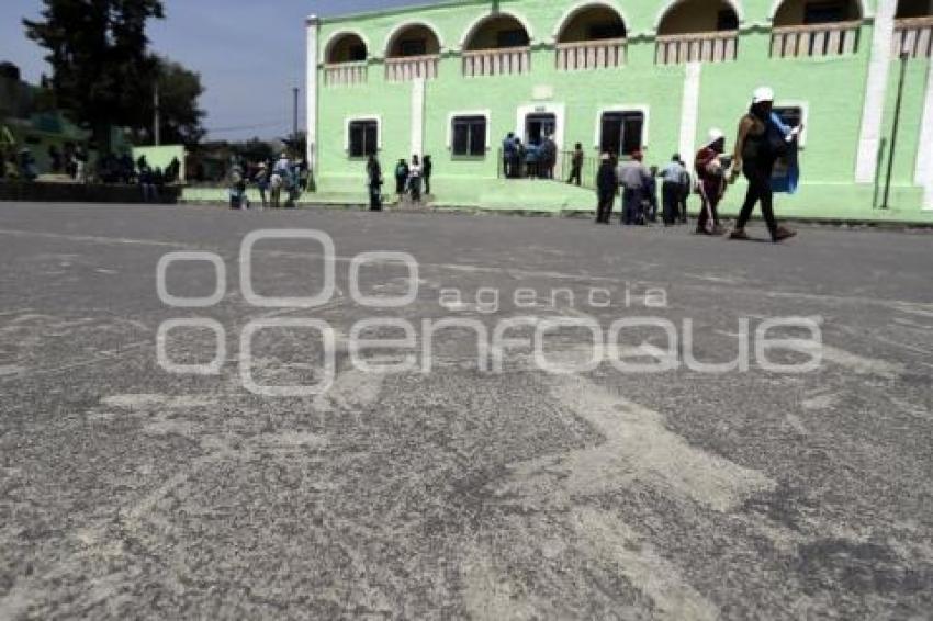 SAN PEDRO BENITO JUÁREZ .  VOLCÁN