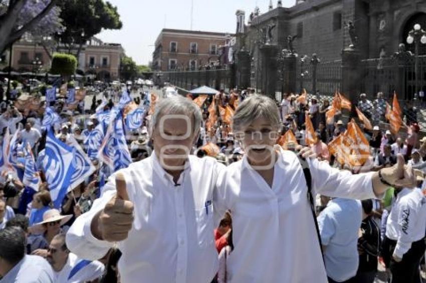 INICIO CAMPAÑA . ENRIQUE CÁRDENAS