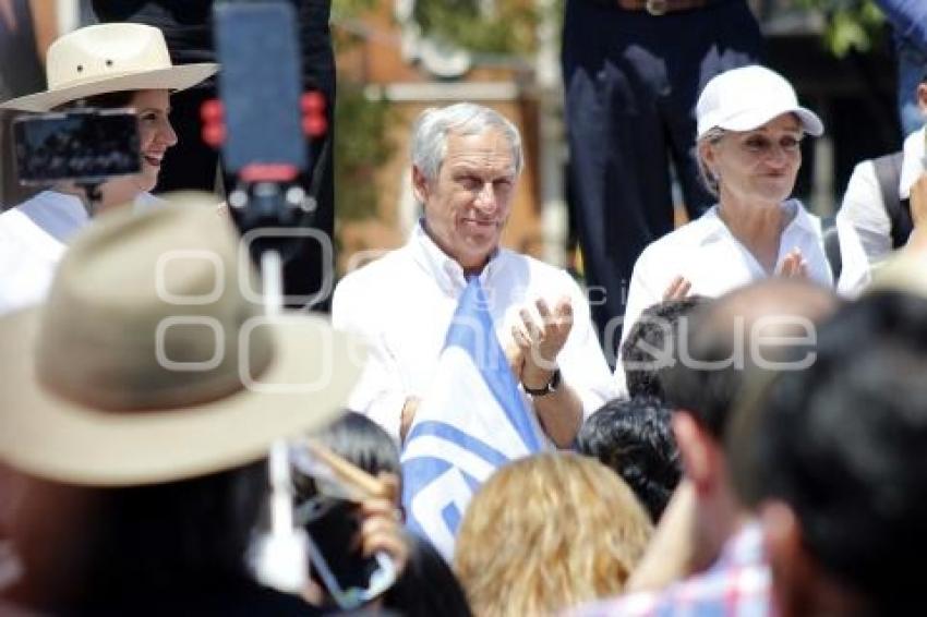 INICIO CAMPAÑA . ENRIQUE CÁRDENAS