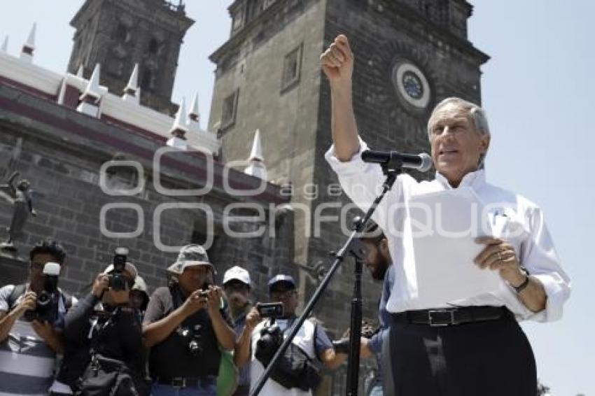 INICIO CAMPAÑA . ENRIQUE CÁRDENAS