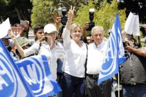 INICIO CAMPAÑA . ENRIQUE CÁRDENAS