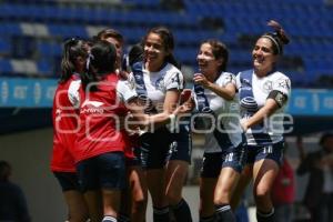 FUTBOL FEMENIL . CLUB PUEBLA VS CRUZ AZUL 