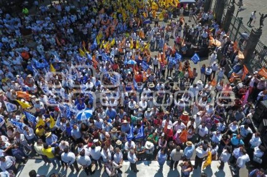 INICIO CAMPAÑA . ENRIQUE CÁRDENAS