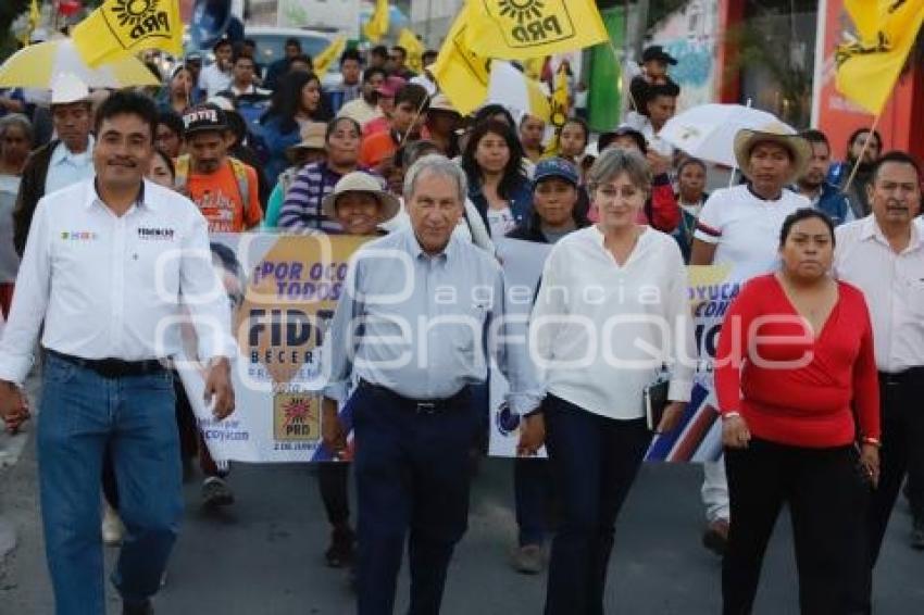 CAMPAÑA GOBERNADOR . CÁRDENAS