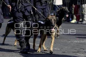 DESFILE . ANIVERSARIO POLICÍA MUNICIPAL