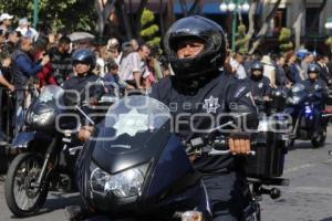 DESFILE . ANIVERSARIO POLICÍA MUNICIPAL