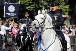 DESFILE . ANIVERSARIO POLICÍA MUNICIPAL