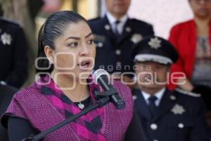 CEREMONIA . ANIVERSARIO POLICÍA MUNICIPAL