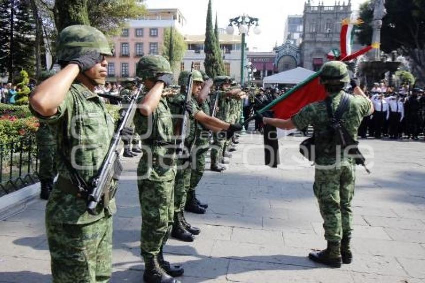 CEREMONIA . ANIVERSARIO POLICÍA MUNICIPAL