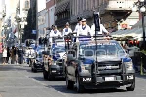 DESFILE . ANIVERSARIO POLICÍA MUNICIPAL