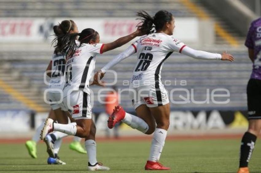 FUTBOL FEMENIL . LOBOS BUAP VS PACHUCA